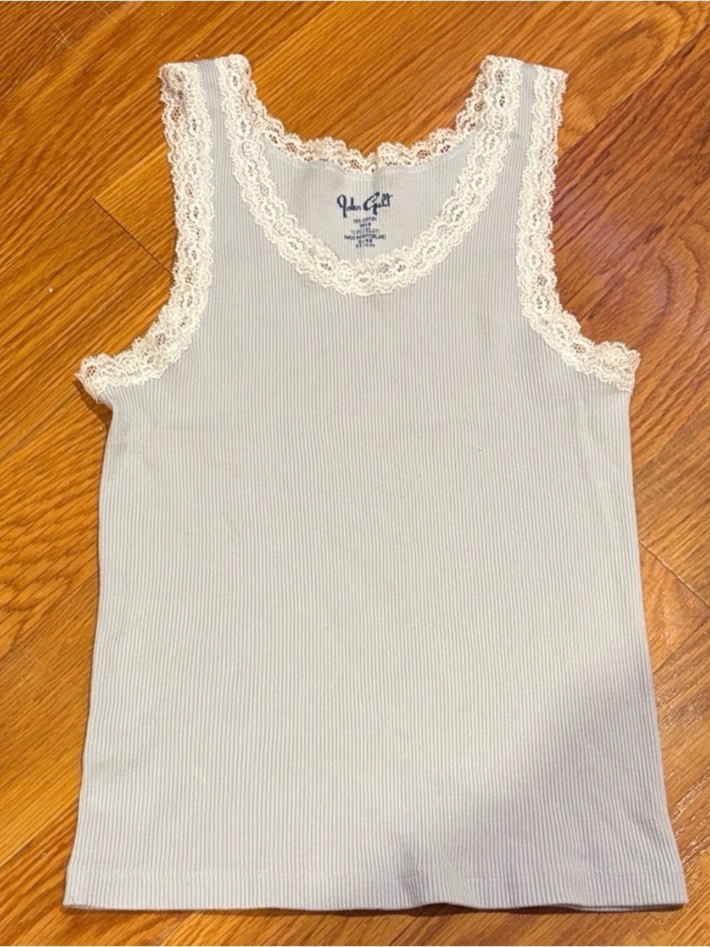 Brandy Melville Lace Trimmed Tank